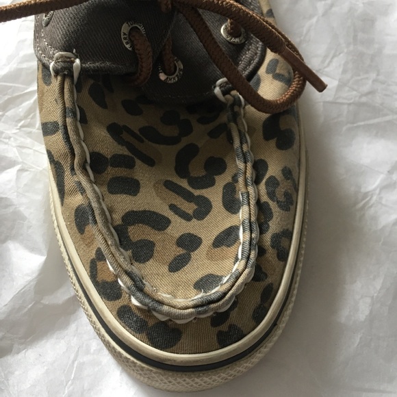 Sperry | Top-Sider Biscayne Leopard Print Boat Shoe - Picture 8 of 14